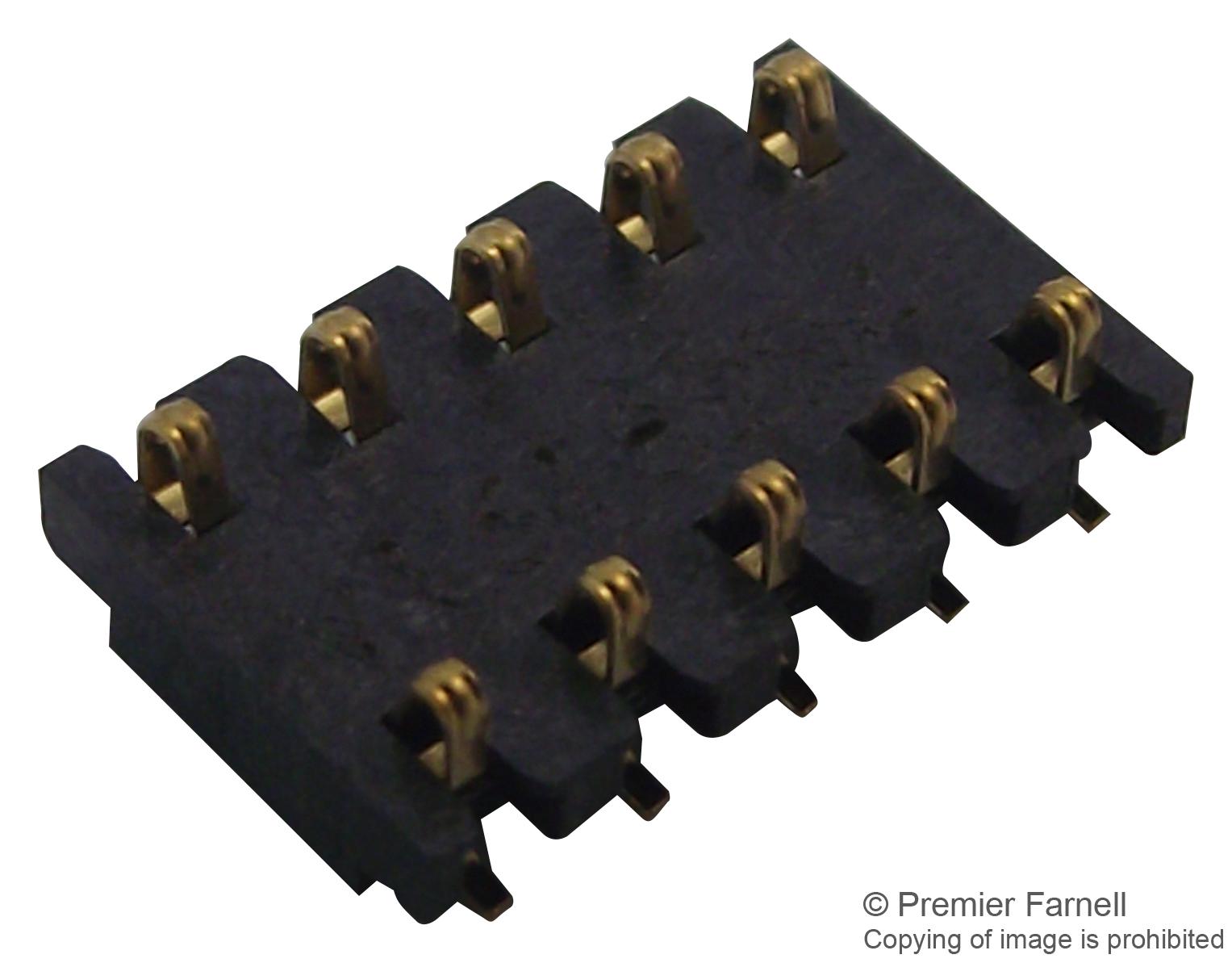 2199035-2 CONNECTOR, HEADER, 10POS, 2ROW, 1.6MM TE CONNECTIVITY