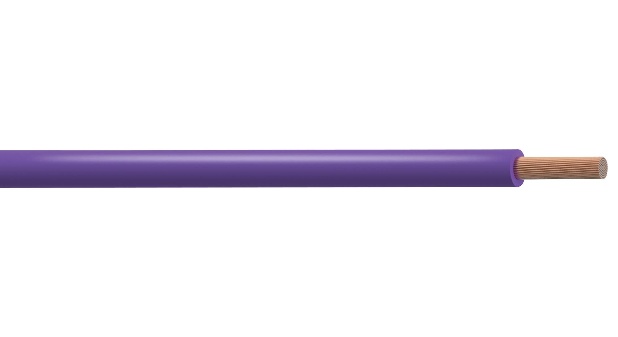 PP001281 TRI RATED WIRE, 1MM2, VIOLET, 100M MULTICOMP PRO