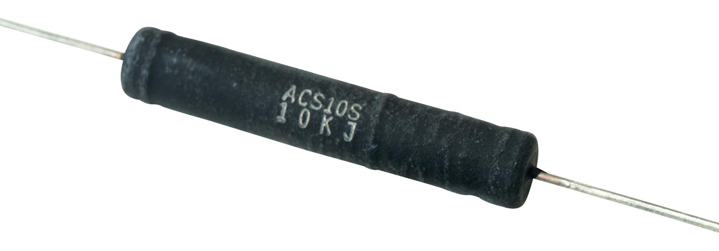 ACS10S220RJ RES, 220R, 5%, 10W, AXIAL, WIREWOUND ARCOL