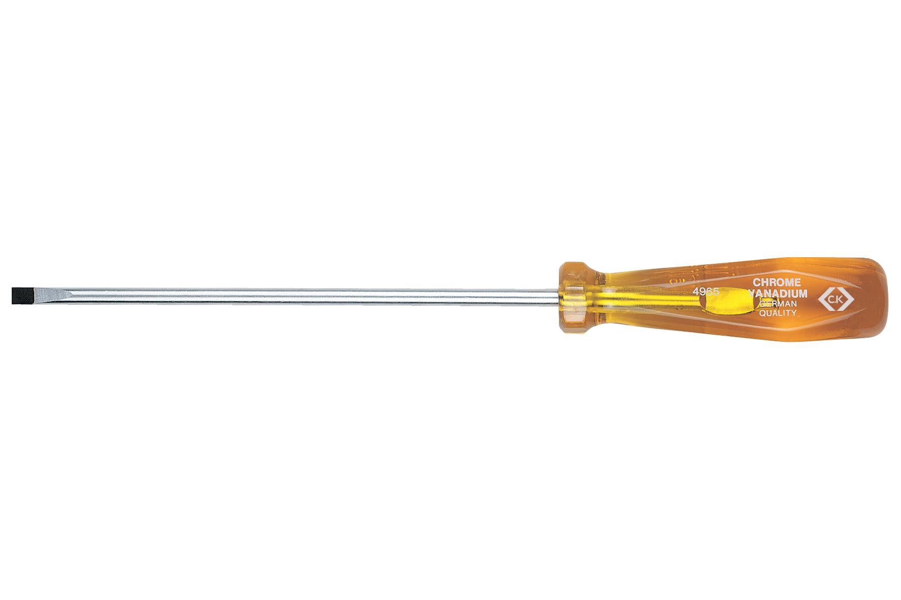 T4965 08 SCREWDRIVER, SLOTTED, 290MM CK TOOLS