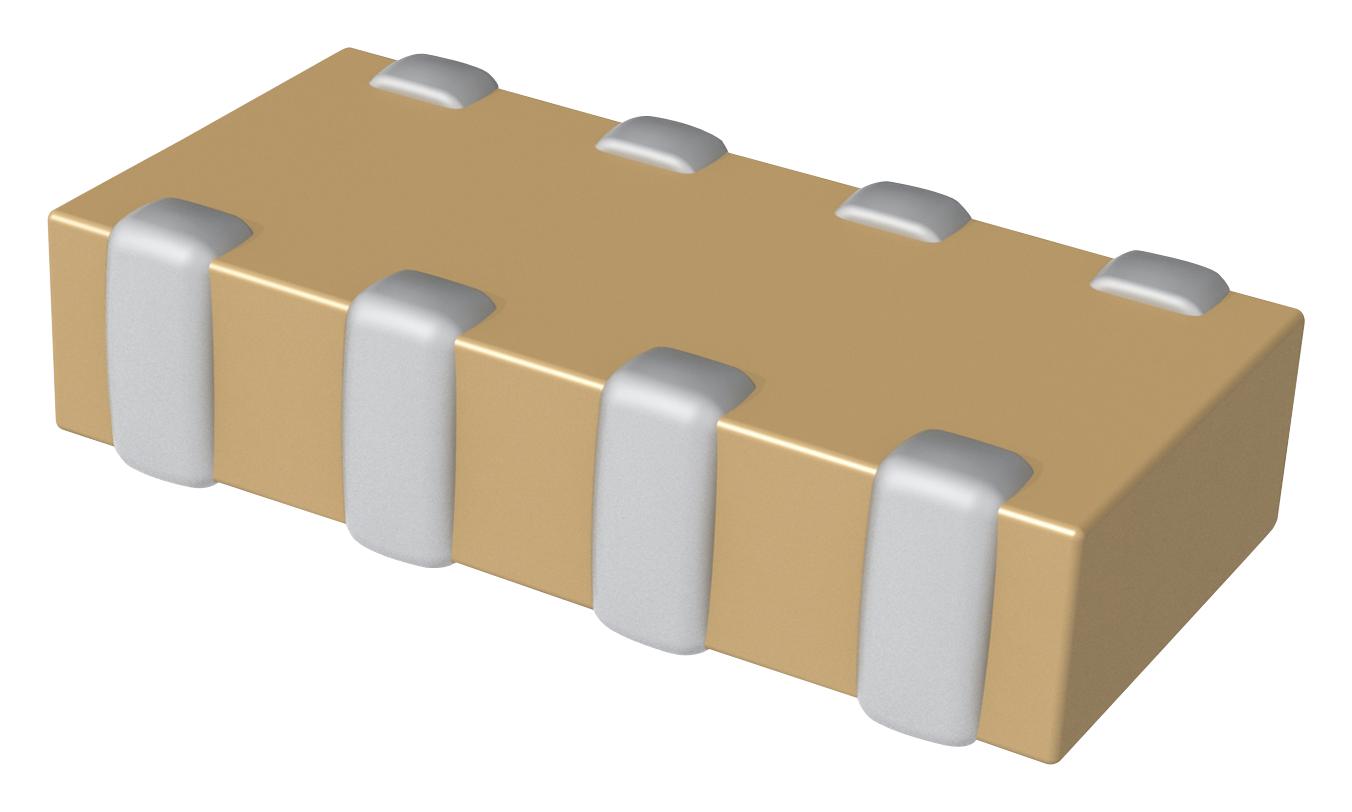 CA064X821J2RACTU CAP ARRAY, 820PF, 4 ELEMENT, 200V, 0612 KEMET
