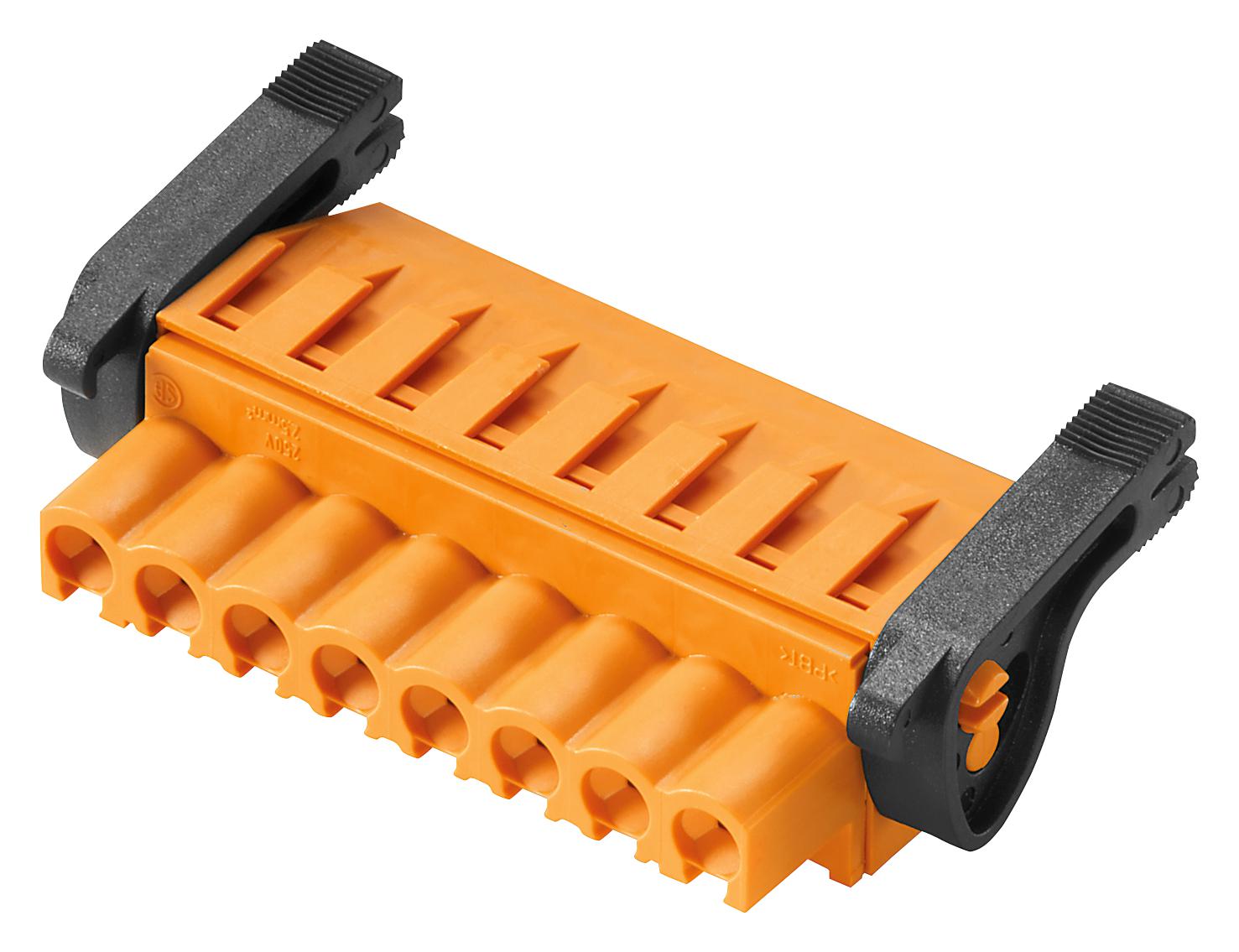 1087280000 TERMINAL BLOCK, PLUGGABLE, 5POS, 12AWG WEIDMULLER