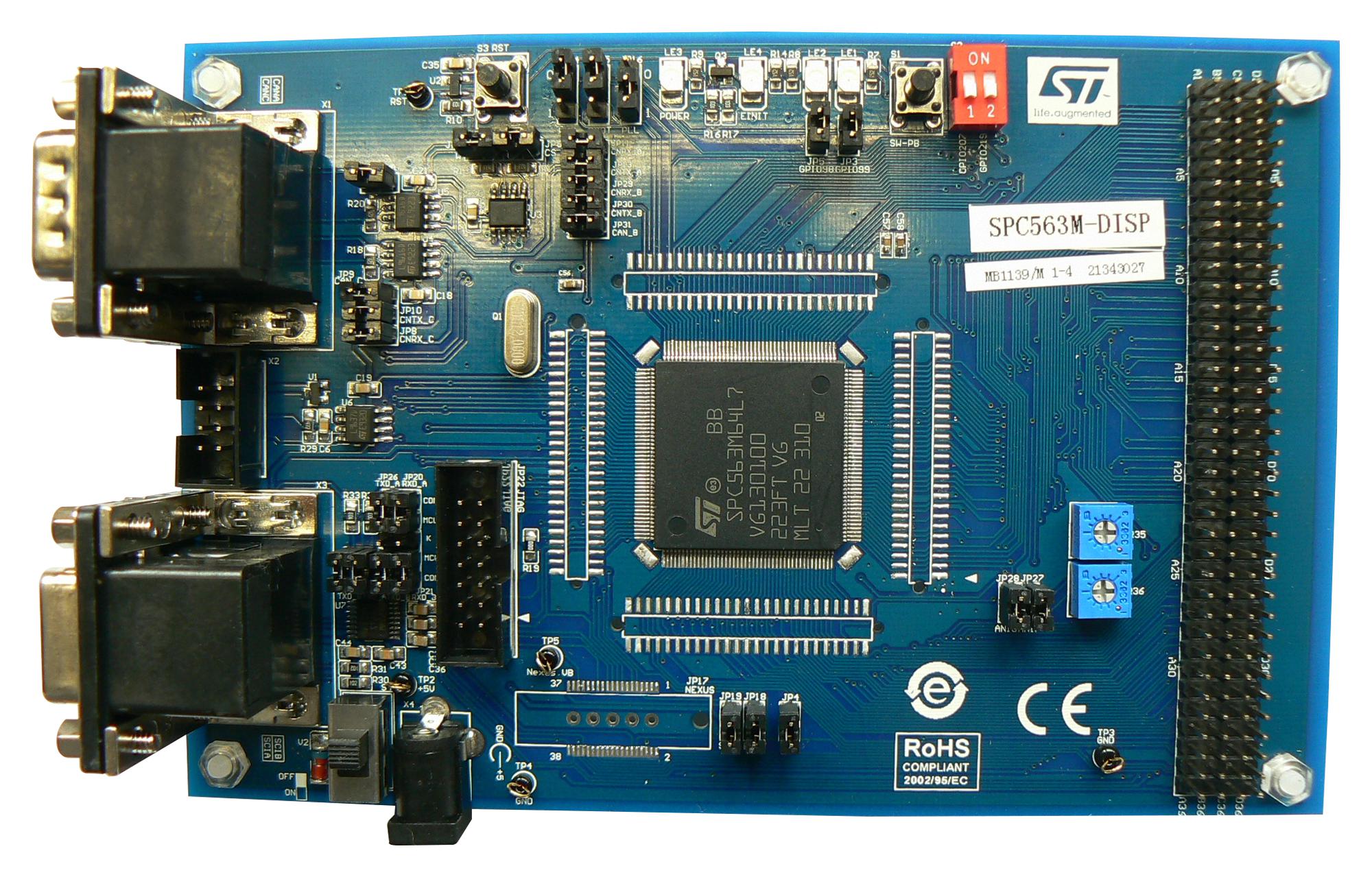 SPC564A-DISP EVALUATION BOARD, DISCOVERY PLUS STMICROELECTRONICS