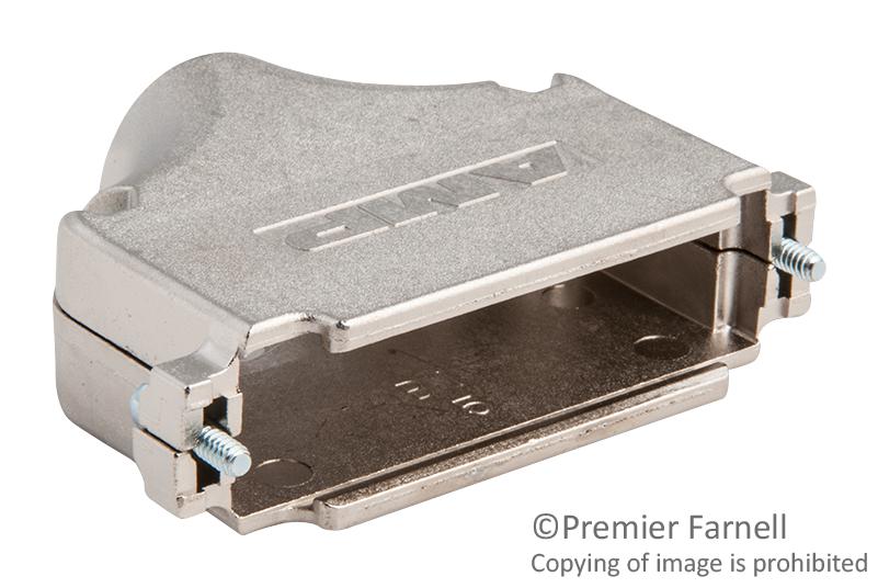 5745175-3 D-SUB BACK SHELL, 180DEG, DD, ZINC AMP - TE CONNECTIVITY