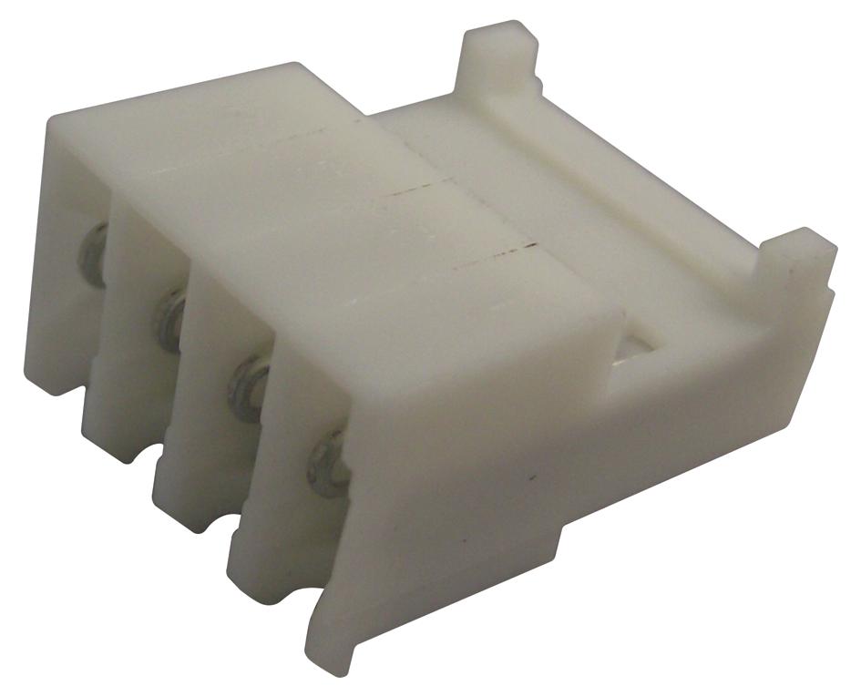 3-643814-4 CONNECTOR, RCPT, 4POS, 1ROW, 2.54MM AMP - TE CONNECTIVITY