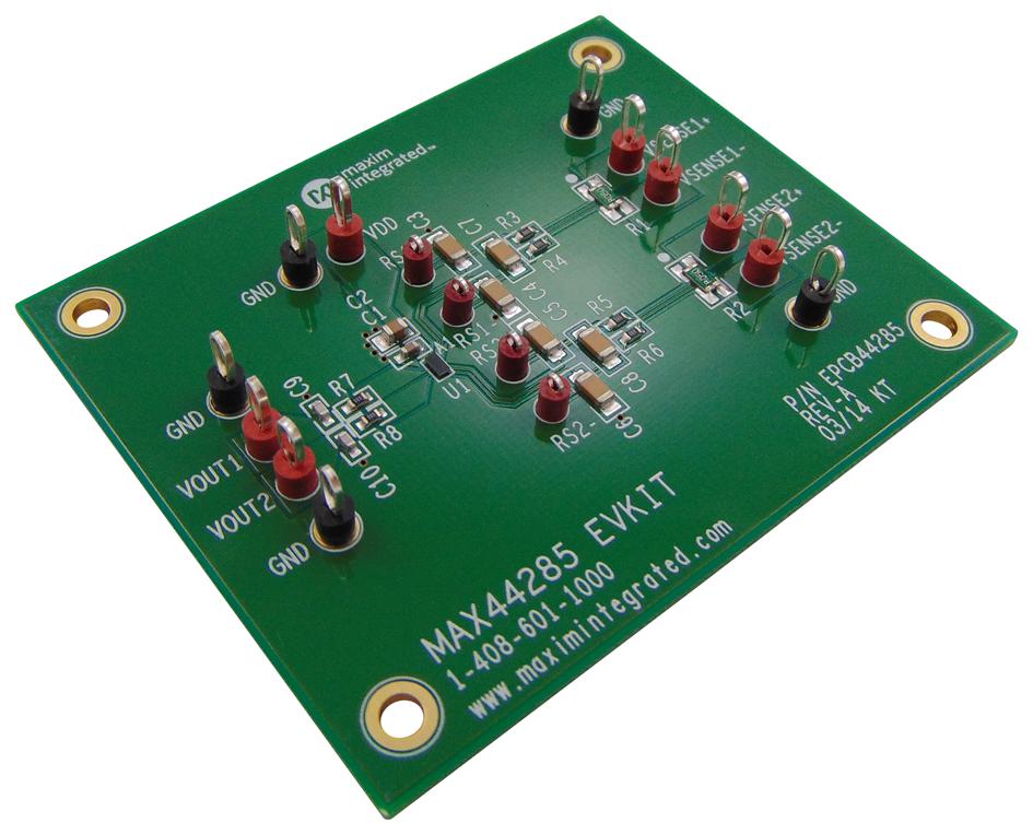 MAX44285EVKIT# EVALUATION BOARD, CURRENT SENSE AMP MAXIM INTEGRATED / ANALOG DEVICES