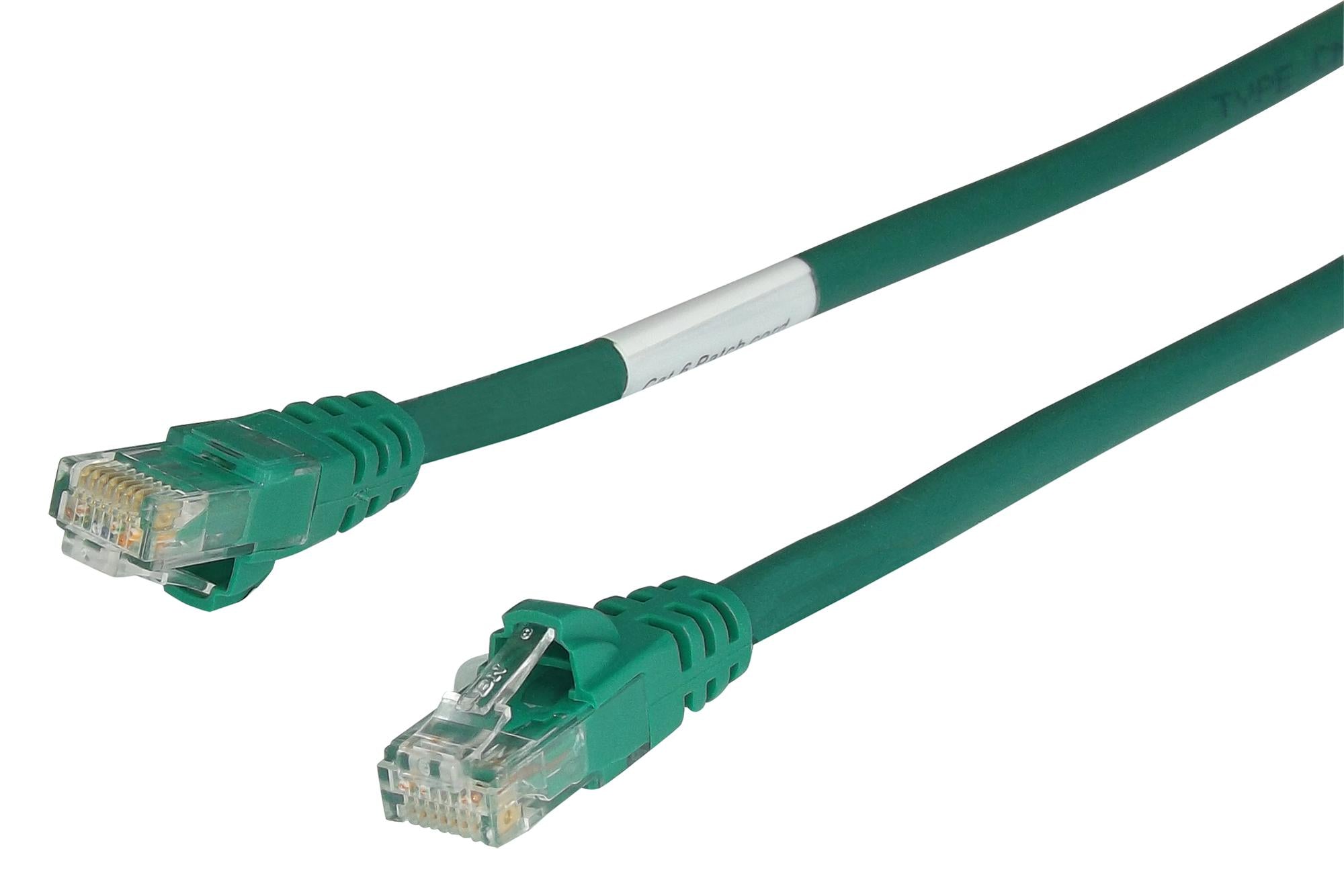 SP0.5GN PATCH CABLE, RJ45, CAT6, 0.5M, GREEN TUK