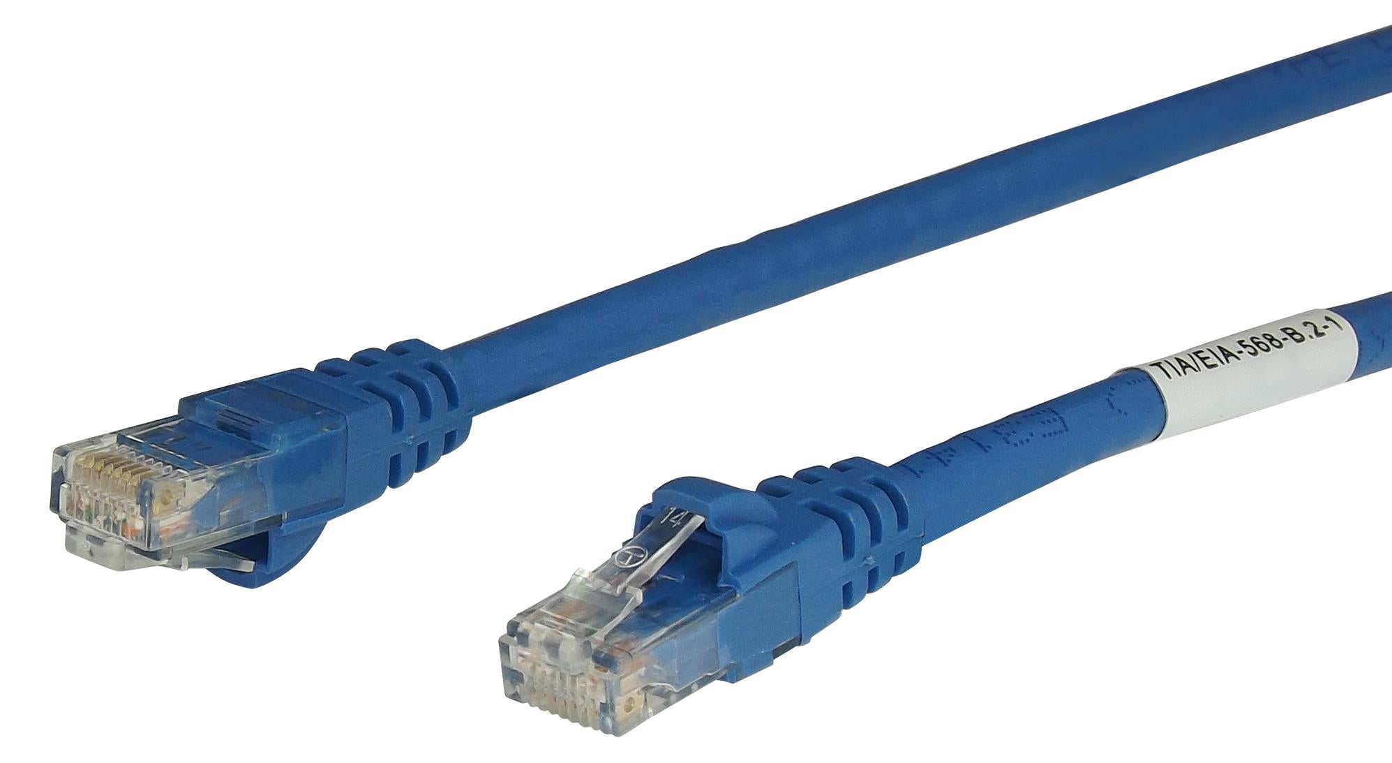 SP5BL PATCH CABLE, RJ45, CAT6, 5M, BLUE TUK