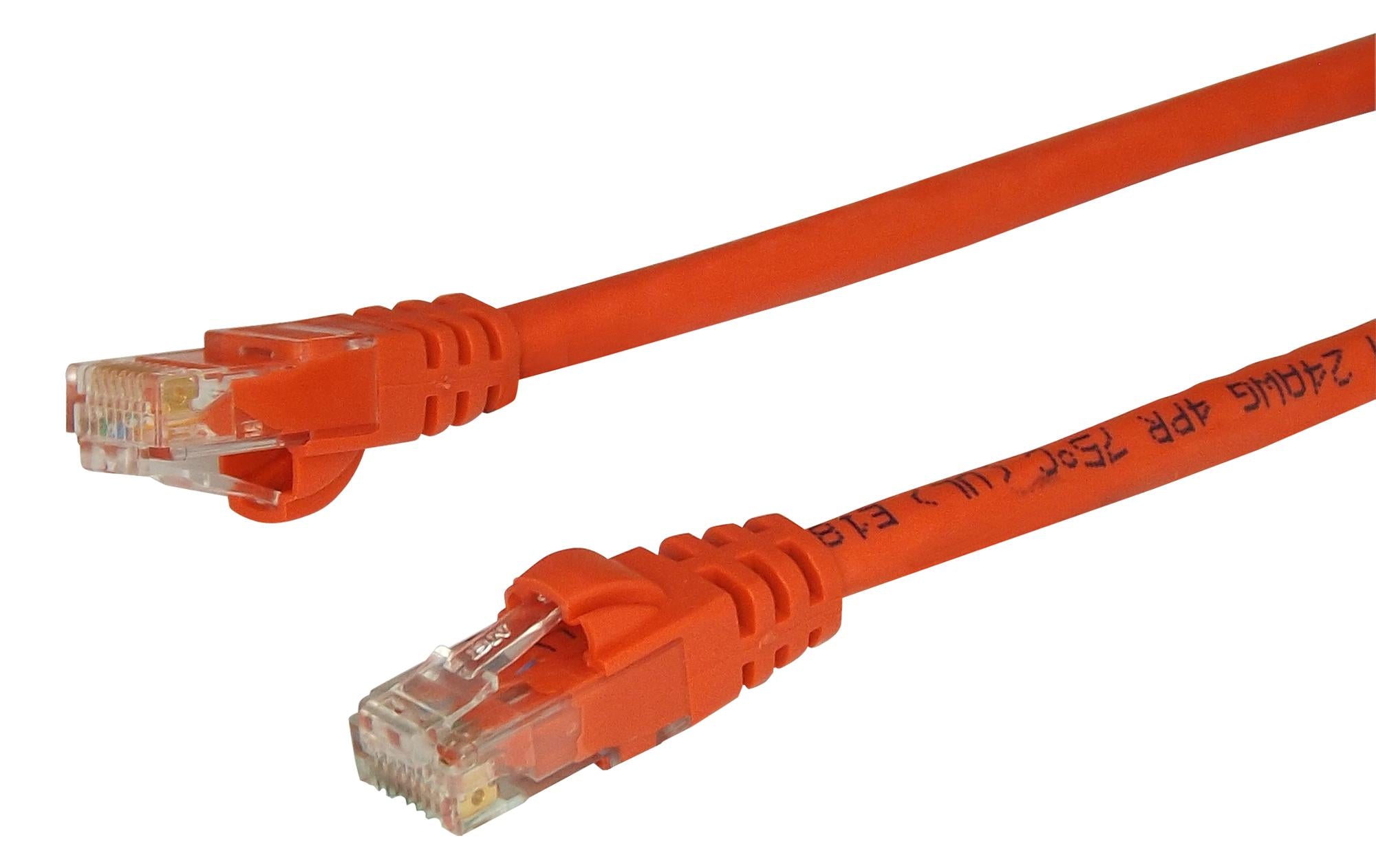 SP2RD PATCH CABLE, RJ45, CAT6, 2M, RED TUK