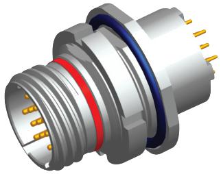 2M801-009-07ZNU9-210PA CIRCULAR CONN, RCPT, 9-210, JAM NUT AMPHENOL AEROSPACE