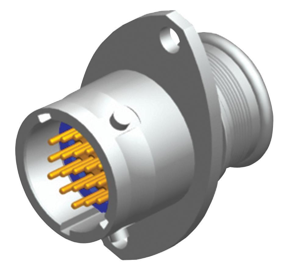 2M803-003-02ZNU10-201SN CIRCULAR CONN, RCPT, 10-201, FLANGE AMPHENOL AEROSPACE