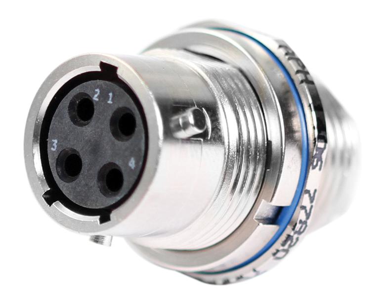 2M803-004-07ZNU7-10SN CIRCULAR CONN, RCPT, 7-10, JAM NUT AMPHENOL AEROSPACE