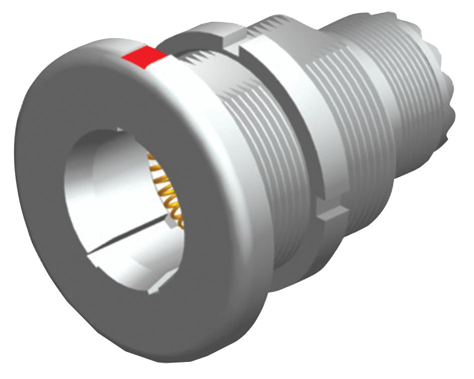 2M804-004-00M10-201P CIRCULAR CONN, RCPT, 10-201, JAM NUT AMPHENOL AEROSPACE