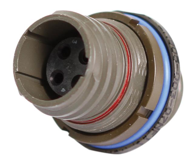 2M805-003-07NF10-28SA CIRCULAR CONN, RCPT, 10-28, JAM NUT AMPHENOL AEROSPACE