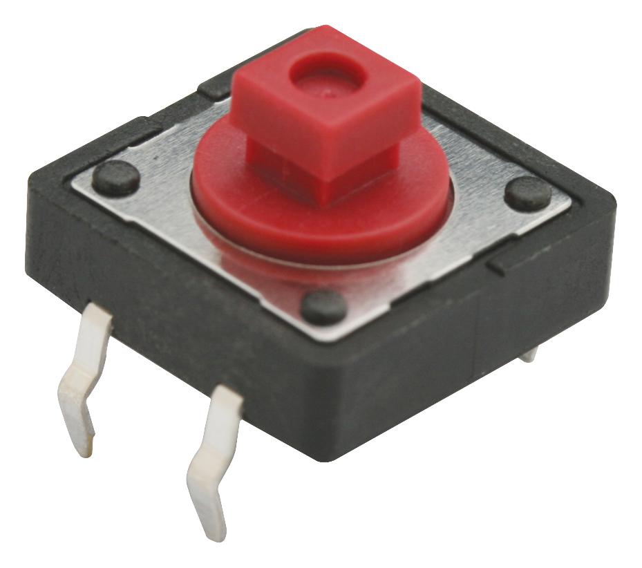 MC32875 TACTILE SWITCH, SPST-NO, 0.05A, 12V, THD MULTICOMP
