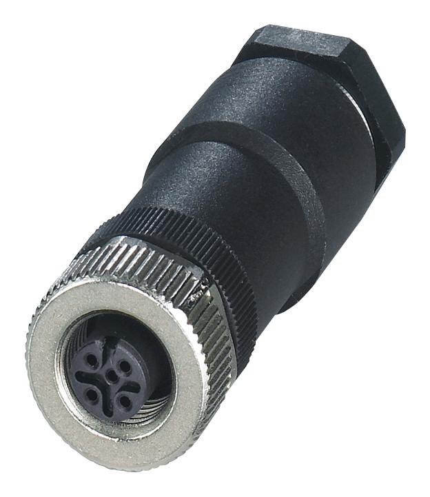 1404418 SENSOR CONNECTOR, M12, RCPT, 5POS PHOENIX CONTACT