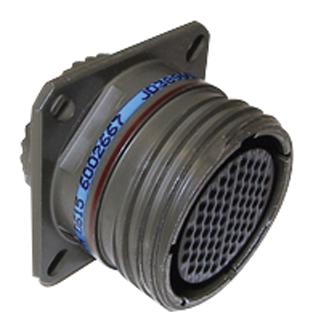 D38999/20WJ37BB CIRCULAR CONNECTOR, RECPT., 25-37, SKT AMPHENOL LTD