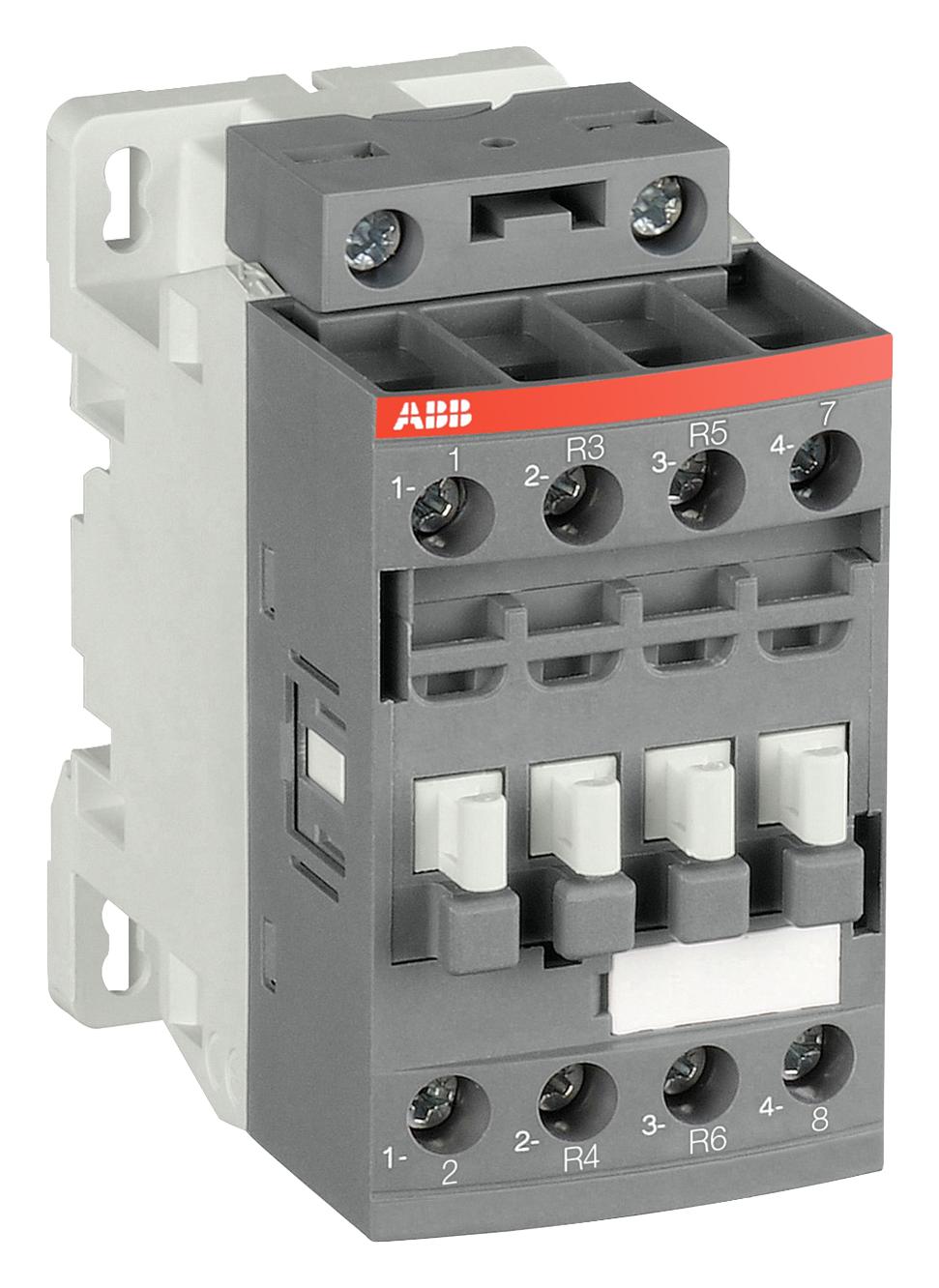 AF09-22-00-11 CONTACTOR, DPST-NO/NC, 690V, DINRAIL ABB