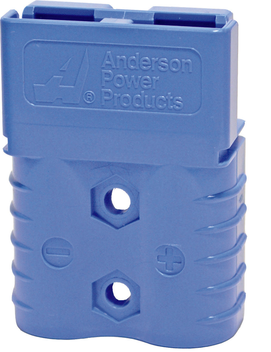 6810G2. PLUG/RCPT HOUSING, 2POS, BLUE ANDERSON POWER PRODUCTS