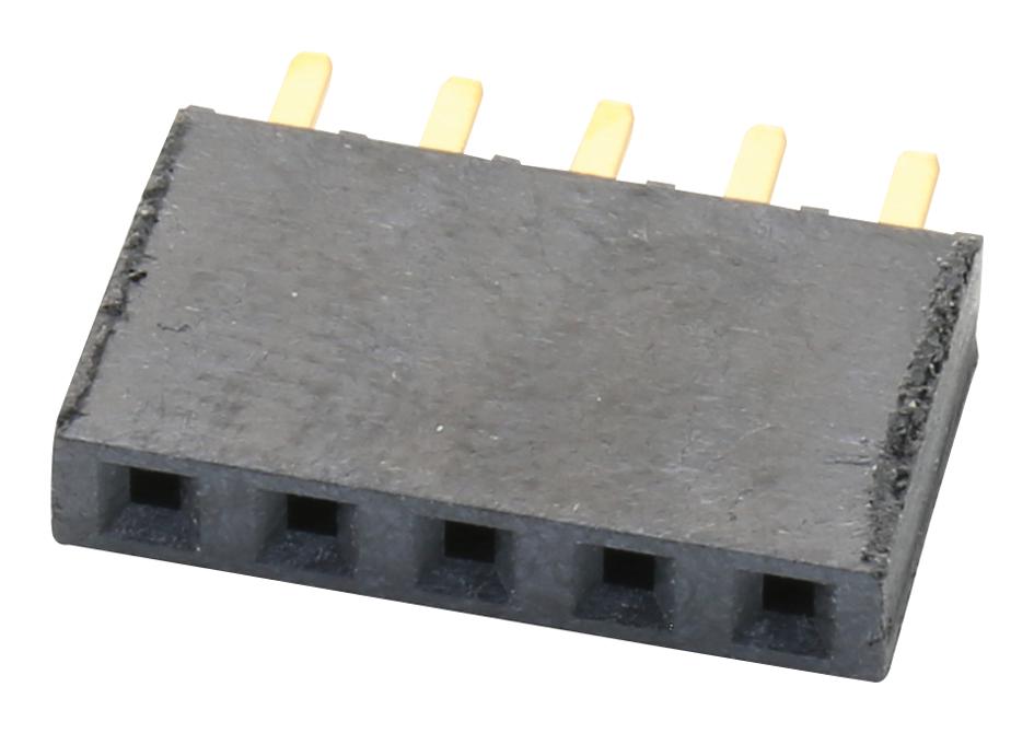 SSW-105-01-G-S CONNECTOR, RCPT, 5POS, 1ROW, 2.54MM SAMTEC