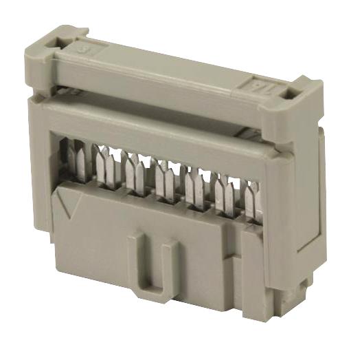 09185066813 CONNECTOR, RCPT, 6POS, 2ROW, 2.54MM HARTING