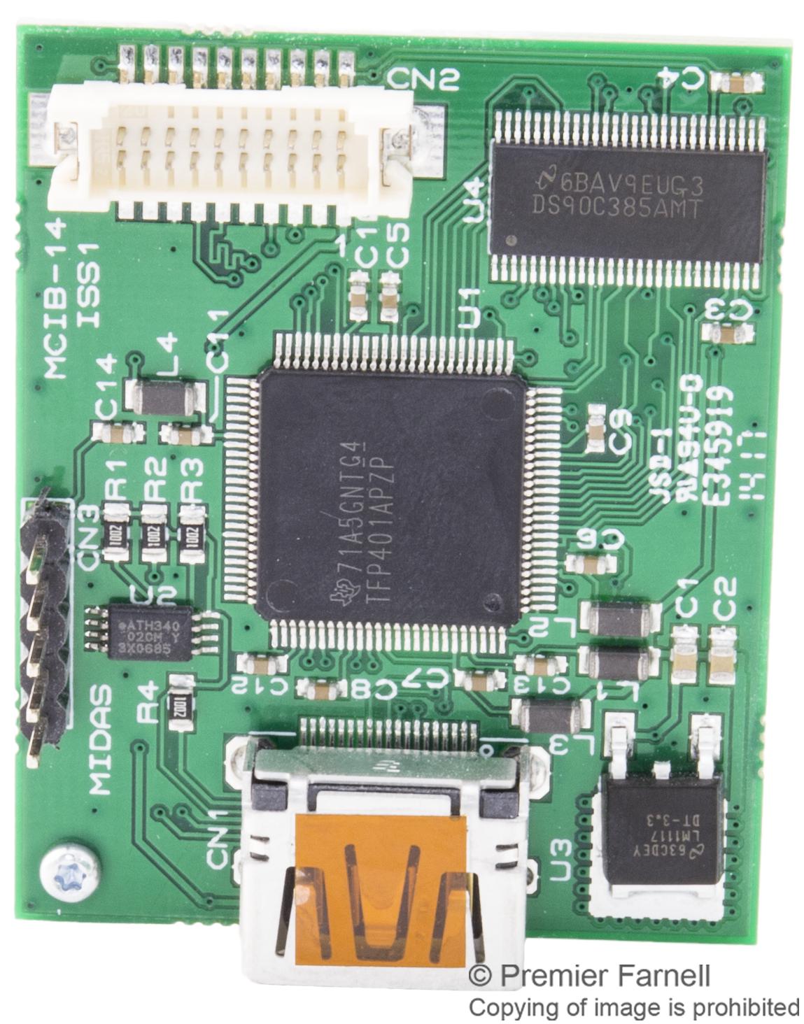 MCIB-14 INTERFACE BOARD, HDMI TO LVDS MIDAS