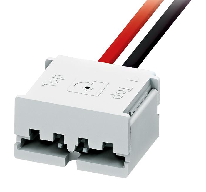 PTF 0,3/ 2-WB-8-H CONNECTOR, RCPT, 2POS, 1ROW, 1.9MM PHOENIX CONTACT