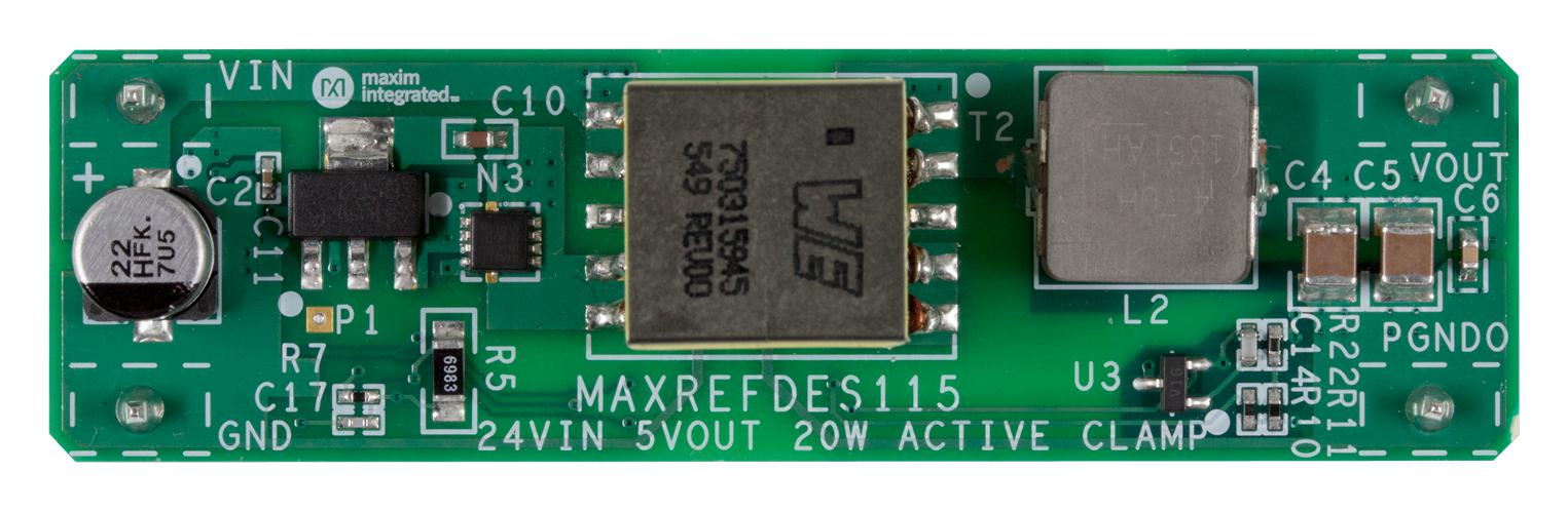MAXREFDES115B# REF DESIGN BRD, ISOLATED 5V POWER SUPPLY MAXIM INTEGRATED / ANALOG DEVICES