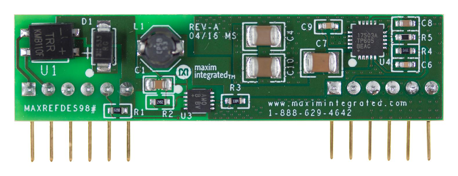 MAXREFDES98EV# REF DESIGN BOARD, POE POWERED DEVICE MAXIM INTEGRATED / ANALOG DEVICES