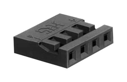 A4B-10S-2C RECEPTACLE HOUSING, 10POS, 1ROW, 2MM HIROSE(HRS)