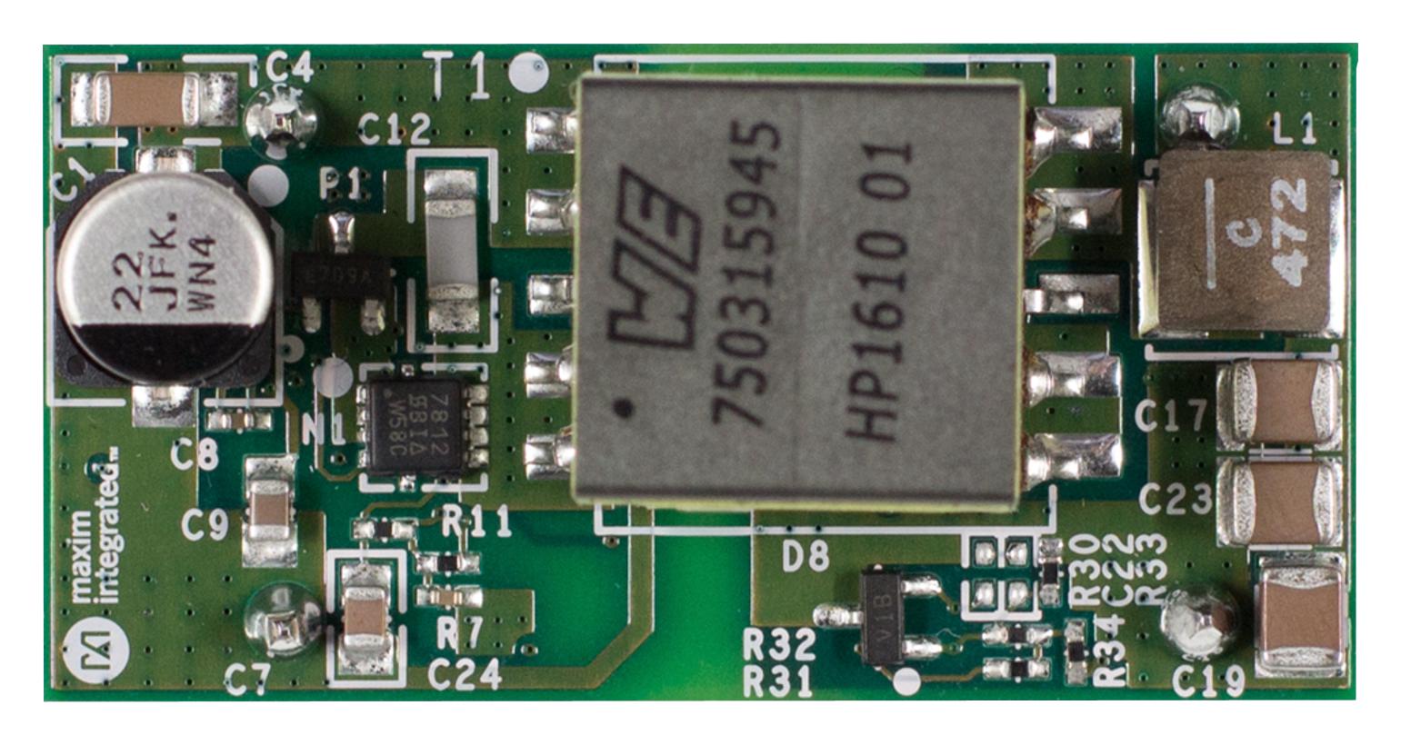 MAXREFDES114D# REF DESIGN BRD, 10W ISOLATED PWR SUPPLY MAXIM INTEGRATED / ANALOG DEVICES