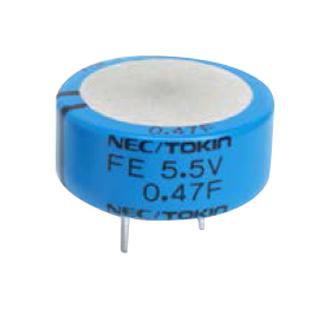 FE0H474ZF CAP, 0.47F, 5.5V, SUPER CAP, RADIAL KEMET