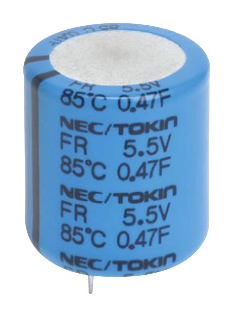 FR0H473ZF CAP, 0.047F, 5.5V, SUPER CAP, RADIAL KEMET