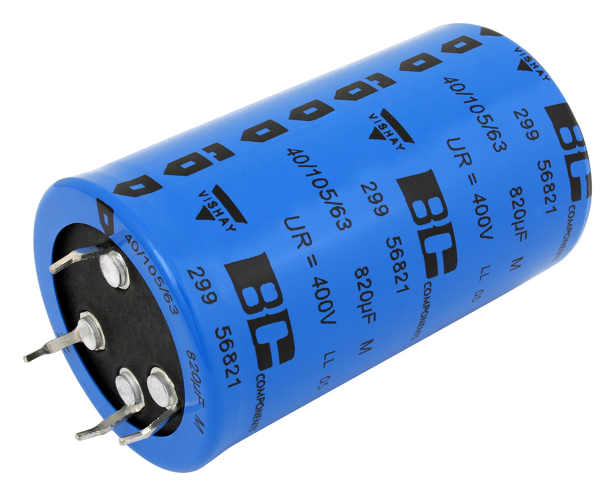 MAL229966182E3 CAP, 1800µF, 400V, ALU ELEC, SNAP-IN VISHAY