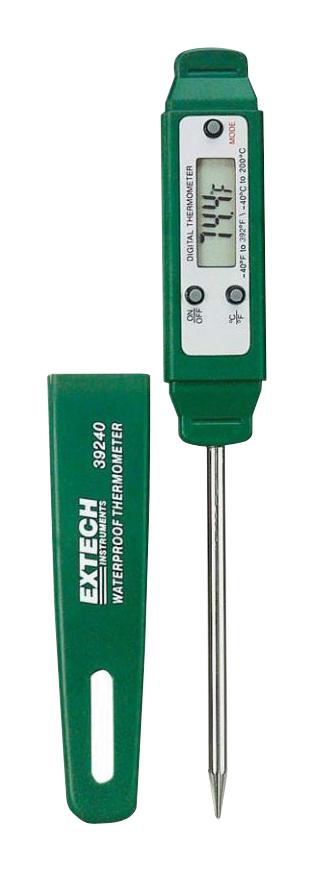 39240 THERMOMETER, WATERPROOF, -40 TO +200 DEG EXTECH INSTRUMENTS