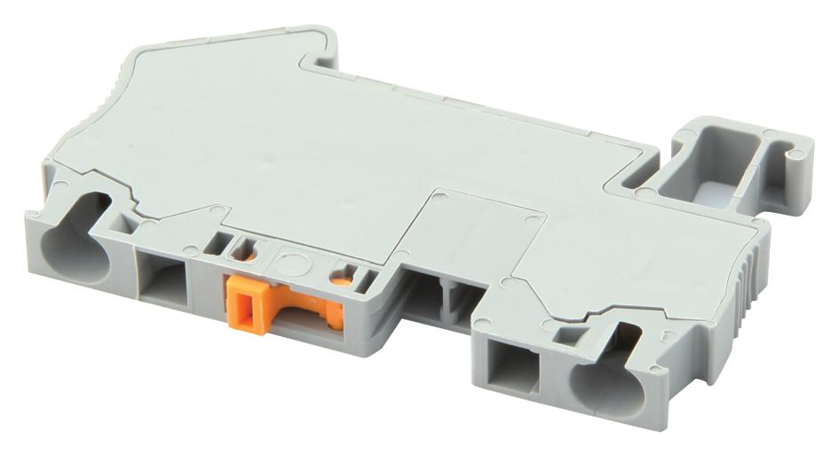 ST 4-MT TERMINAL BLOCK, DIN RAIL, 2POS, 10AWG PHOENIX CONTACT