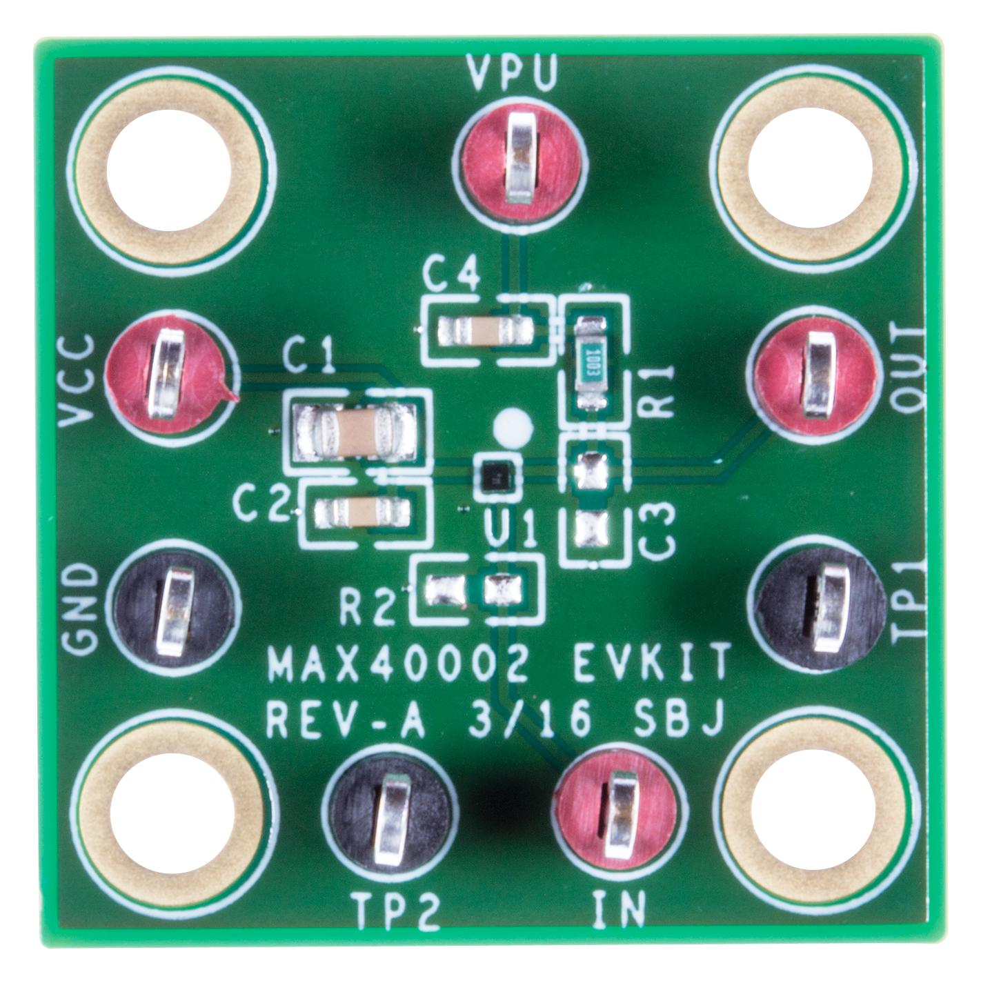 MAX40002EVKIT# EVAL BOARD, COMPARATOR MAXIM INTEGRATED / ANALOG DEVICES