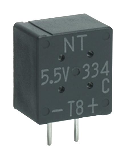 FM0H104ZF CAP, 0.1F, 5.5V, SUPER CAP, RADIAL KEMET