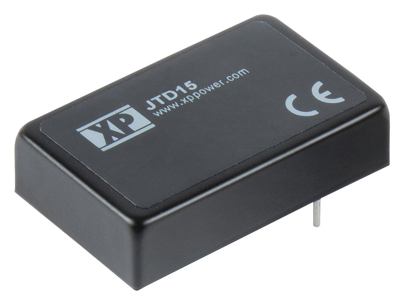 JTD1548D15 DC-DC CONVERTER, 2 O/P, 15W XP POWER