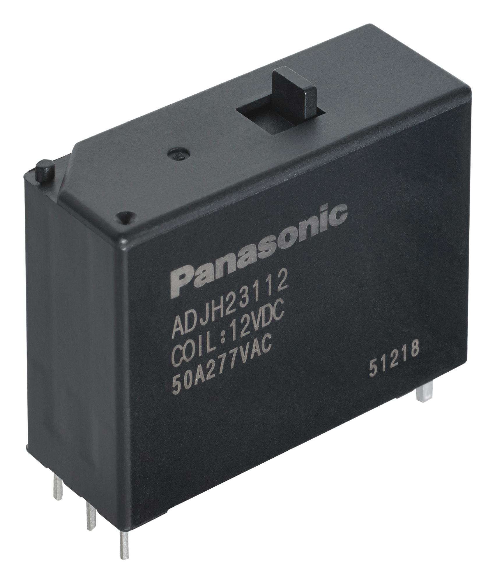 ADJH21124 POWER RELAY, SPST-NO, 50A, 277VAC, TH PANASONIC