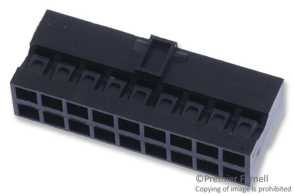 90311-018LF CONN, HOUSING, RCPT, 18POS, 2ROW, 2MM AMPHENOL ICC