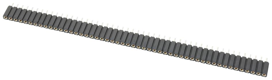 801-93-050-10-001000 CONNECTOR, RCPT, 50POS, 1ROW, 2.54MM MILL MAX