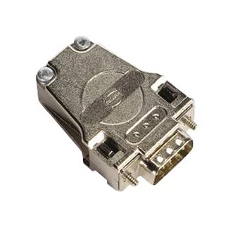 09670090344 D SUB BACKSHELL, 180DEG, SIZE DE HARTING