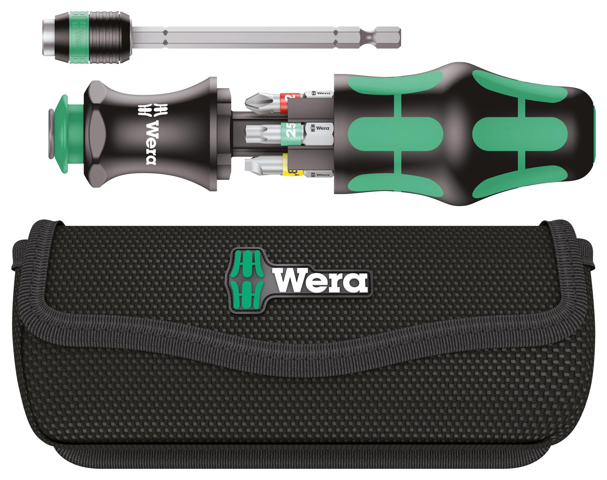 05051016001 COMBI DRIVER, PH/PZ/TX/SLOTTED, 7 PC WERA