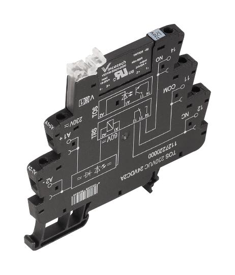 1126980000 SOLID STATE RELAY, SPST, 0.1A, 3-48VDC WEIDMULLER