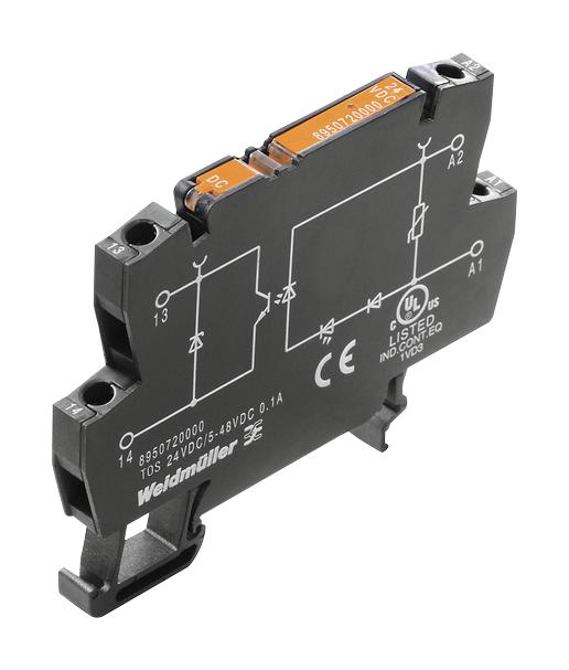 8950920000 SOLID STATE RELAY, SPST, 0.5A, 5-48VDC WEIDMULLER