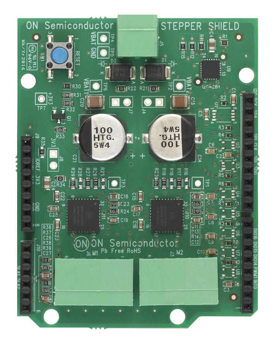 D-STPR-GEVK EVAL BRD, DUAL STEPPER MOTOR - BIPOLAR ONSEMI