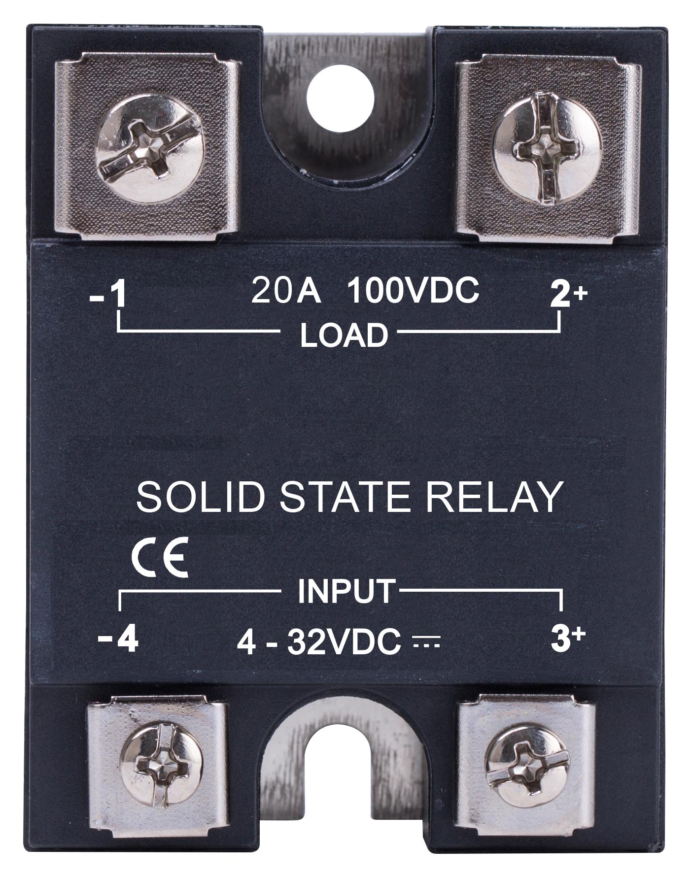 MCKSJ100D20-L SOLID STATE RELAY, 4VDC-32VDC, PANEL MULTICOMP PRO