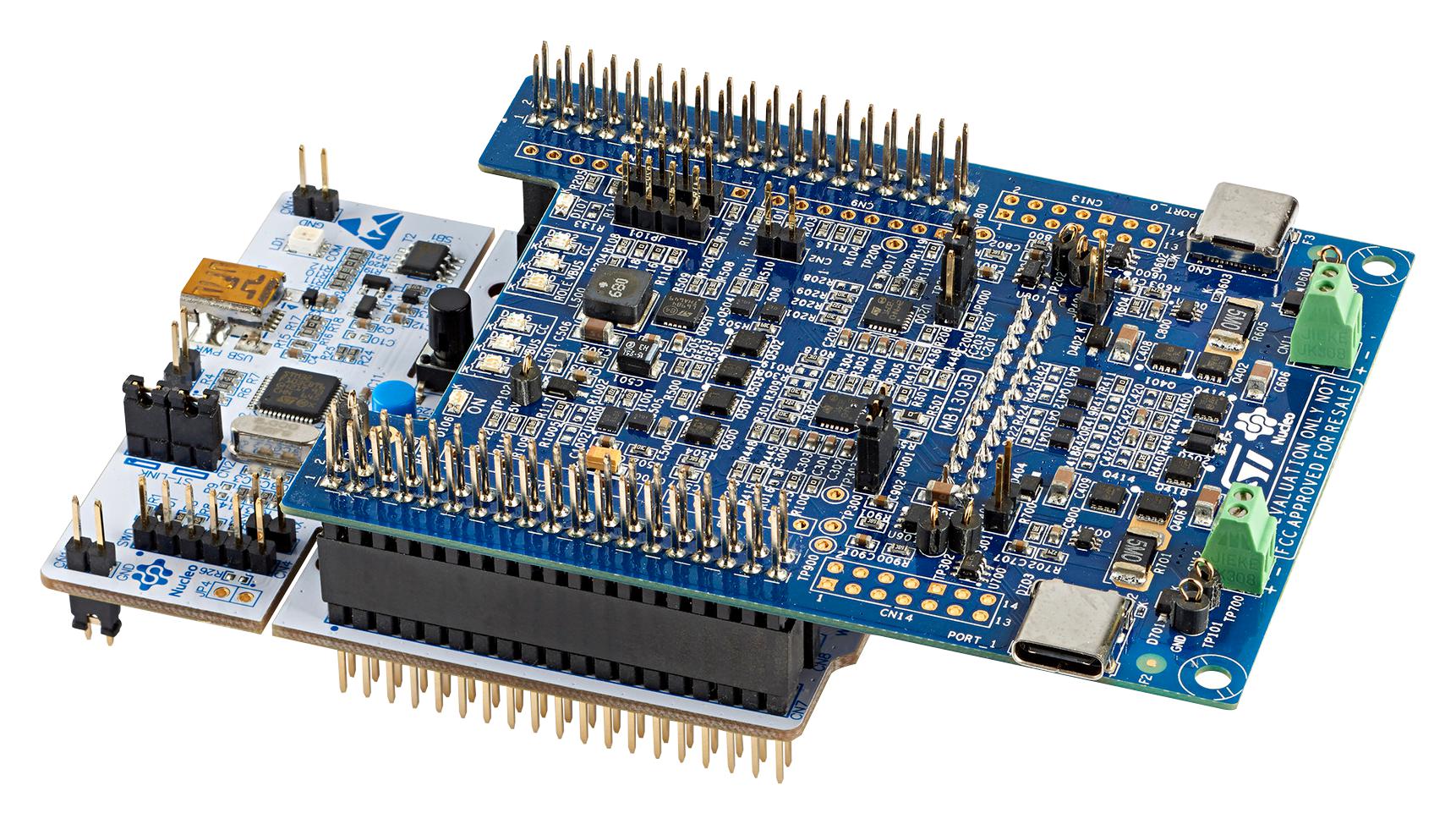 P-NUCLEO-USB002 EVAL BRD, USB & PWR DELIVERY CONTROLLER STMICROELECTRONICS