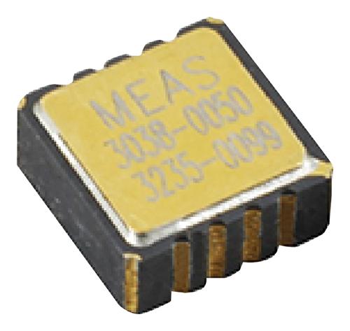 3038-0200 MEMS ACCELEROMETER, 1AXIS, 200G, LCC-8 TE CONNECTIVITY